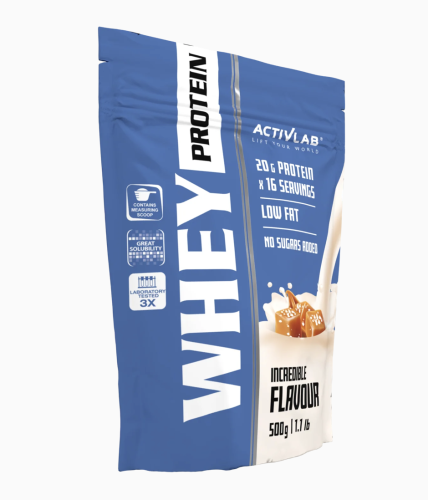 Activlab - WHEY PROTEIN -Słony karmel - 500 g be-effective