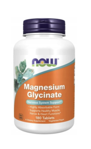 NOW Foods - Magnesium Glycinate - 180 tabl.