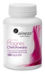 Aliness - Magnez Chelatowany 650mg + B6 - 100 kaps.
