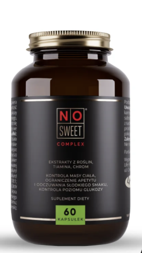 NO-sweet Complex 60 kaps. be-effective