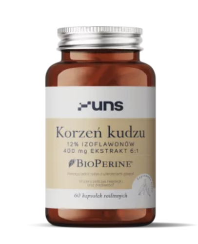 UNS - KORZEŃ KUDZU + BIOPERINE 60 VEGE KAPS. be-effective