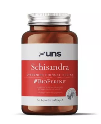 UNS - SCHISANDRA + BIOPERINE 60 VEGE KAPS.  be-effective