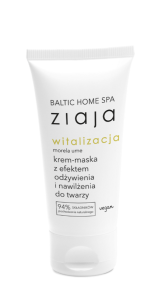 ZIAJA - krem-maska z efektem odżywienia i nawilżenia do twarzy 50 ml.