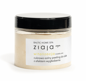 ZIAJA - cukrowo-solny peeling do ciała z efektem wygładzenia 300 ml.