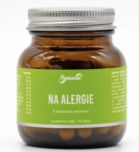 Na alergie - Panaseus - 50 kapsułek - Odporność Alergiczna be-effective