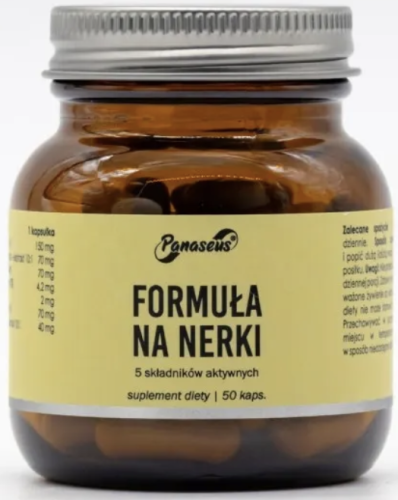 Panaseus - Formuła na nerki — 50 kaps be-effective