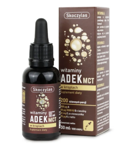 Skoczylas - WITAMINY ADEK MCT w kroplach 30ml.