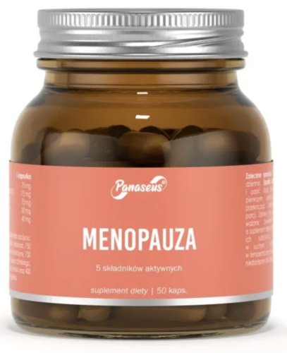 Panaseus - Menopauza - 50 kapsułek be-effective