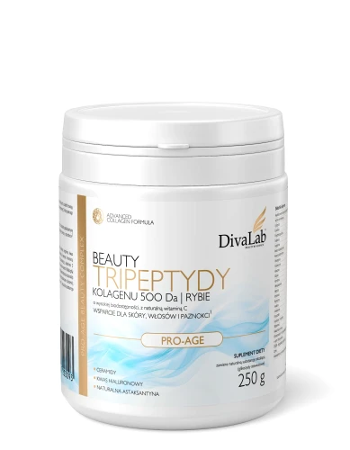 DivaLab - Tripeptydy Kolagenu 500 Da - Beauty PRO-AGE - 41 dni be-effective