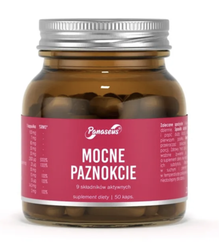 Panaseus - Mocne paznokcie - 50 kapsułek