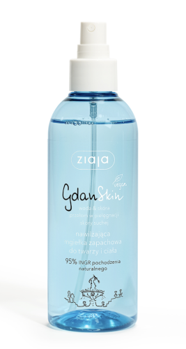 ZIAJA - nawilżająca mgiełka zapachowa do twarzy i ciała 200 ml. be-effective