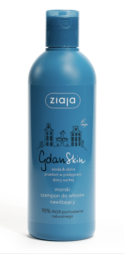 ZIAJA - morski szampon do włosów nawilżający 300 ml. be-effective