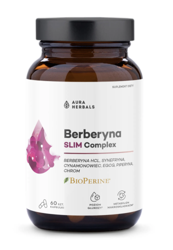 Aura Herbals - Berberyna Slim Complex, kapsułki 60 szt. be-effective