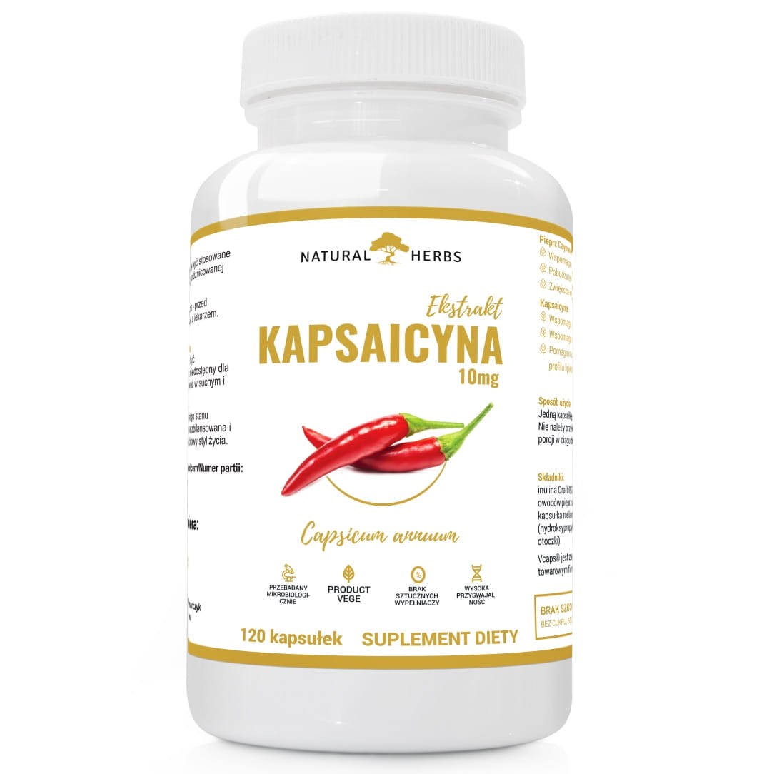 Капсаицин AltoPharma 10 мг, экстракт кайенского перца, для контроля веса, 120 капсул