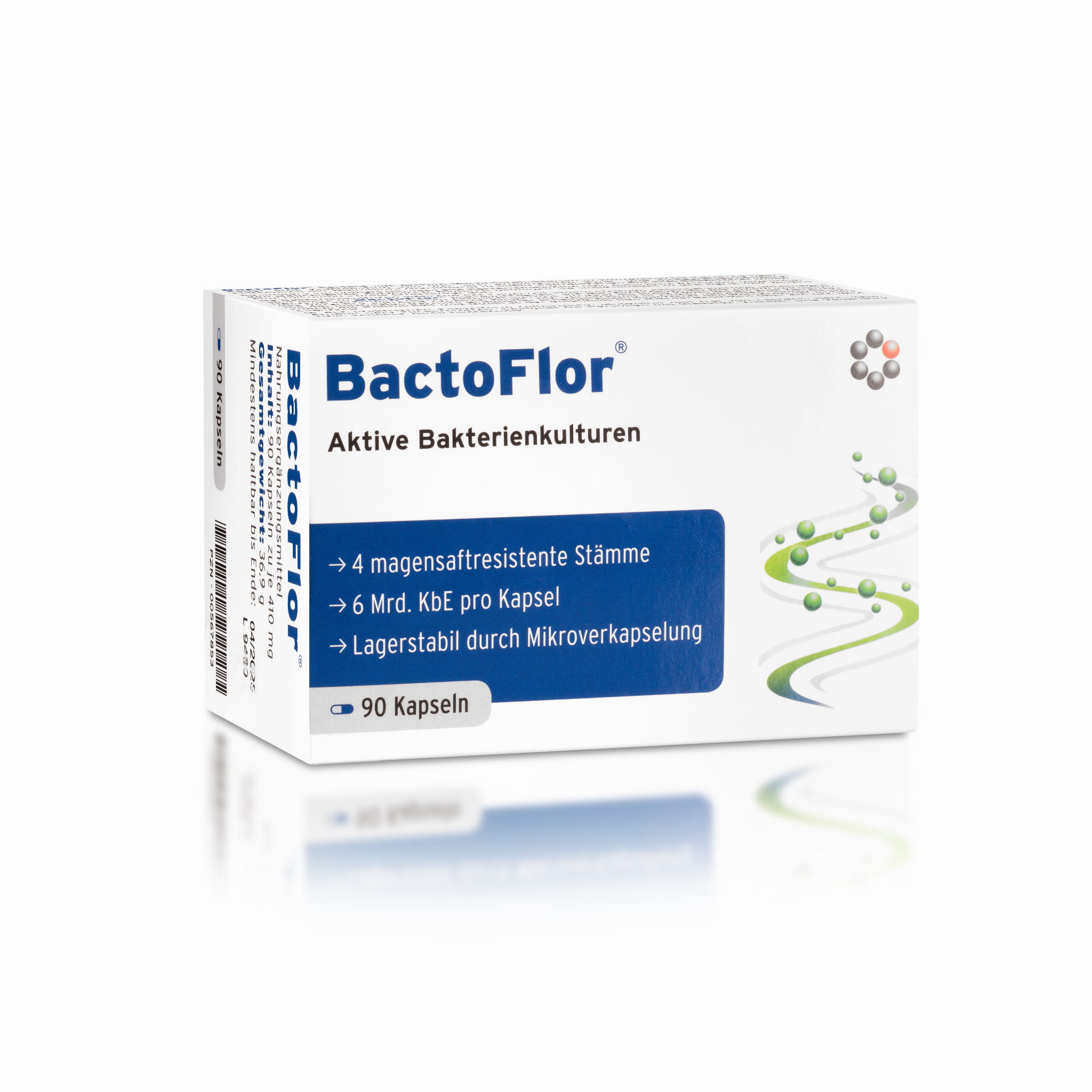 Пробиотик Mito-Pharma Intercell BactoFlor, с инулином, 8 млрд КОЕ, 90 капсул