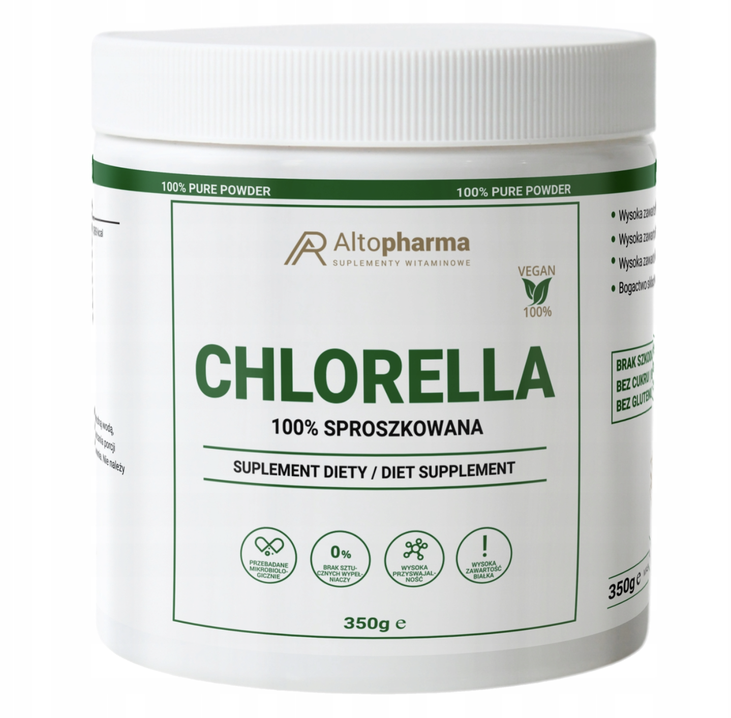 Хлорелла AltoPharma, таблетки, 350 г