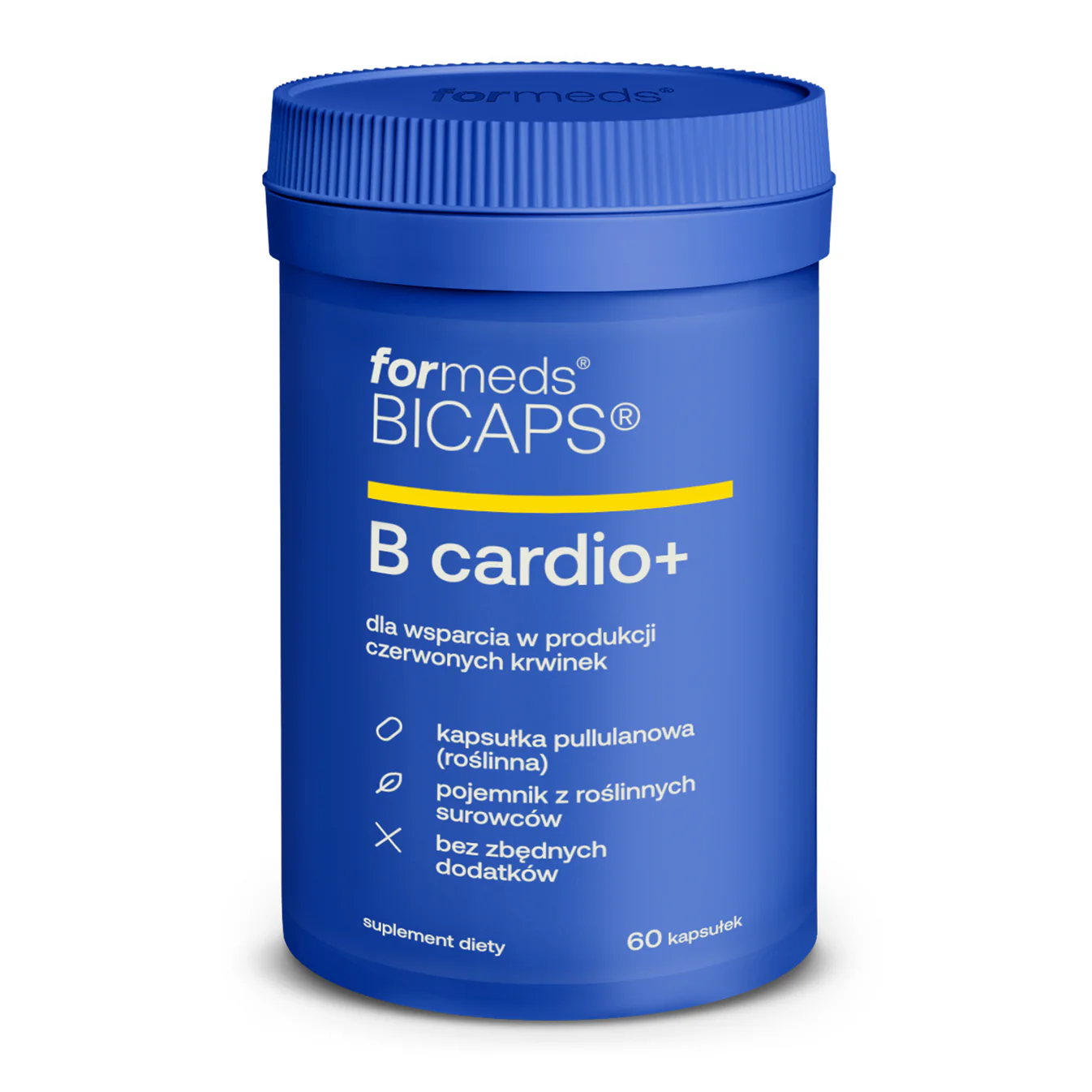 Витамины группы B ForMeds Bicaps B Cardio+, 60 капсул