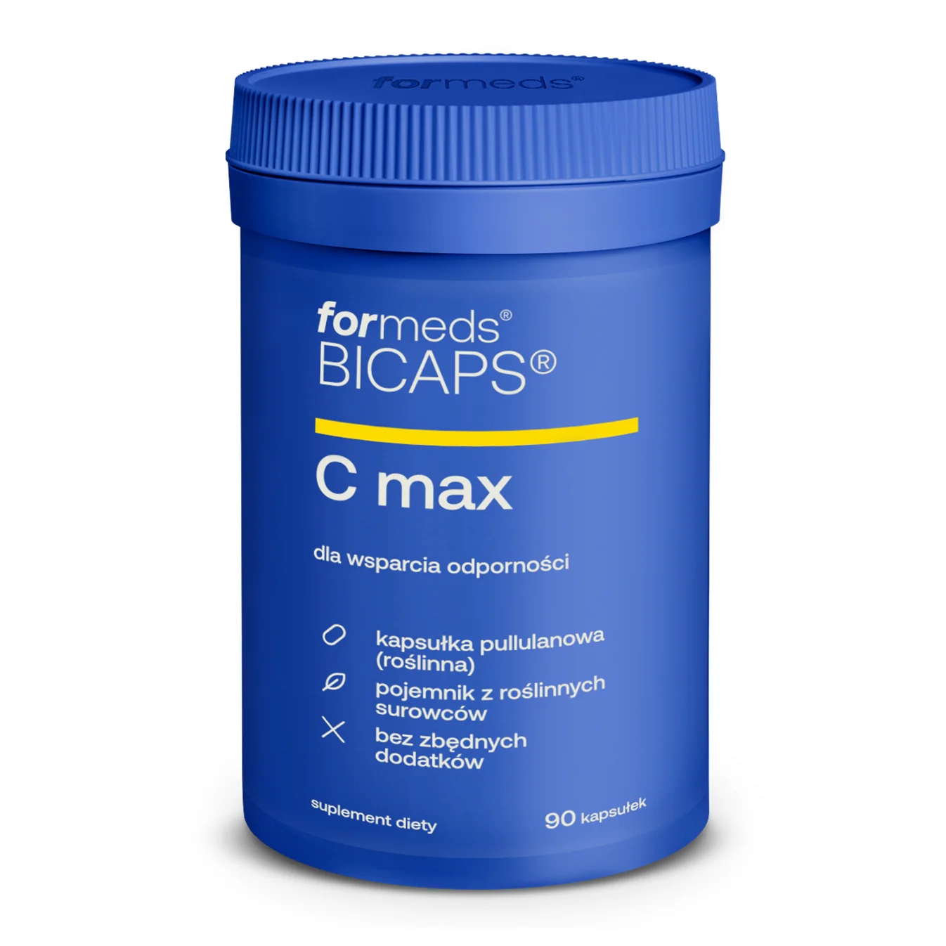 Витамин C ForMeds Bicaps C Max 1000 мг, с витамином D3 и цинком, 90 капсул