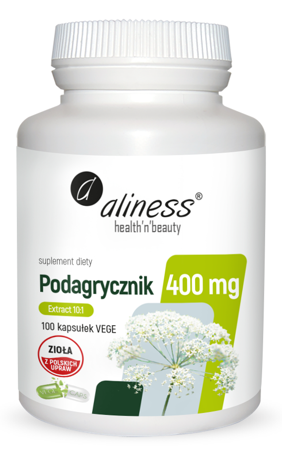 Экстракт сныти Aliness 400 мг, 10:1, 100 капсул