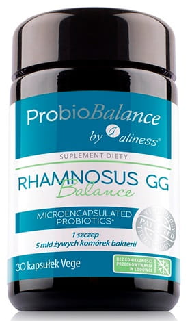 Пробиотик Aliness ProbioBalance Rhamnosus GG Balance, 5 млрд КОЕ, 30 капсул