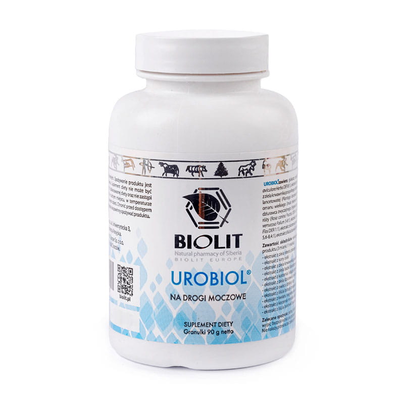 Растительный комплекс Biolit Urobiol, для мочевыводящих путей, гранулы, 90 г