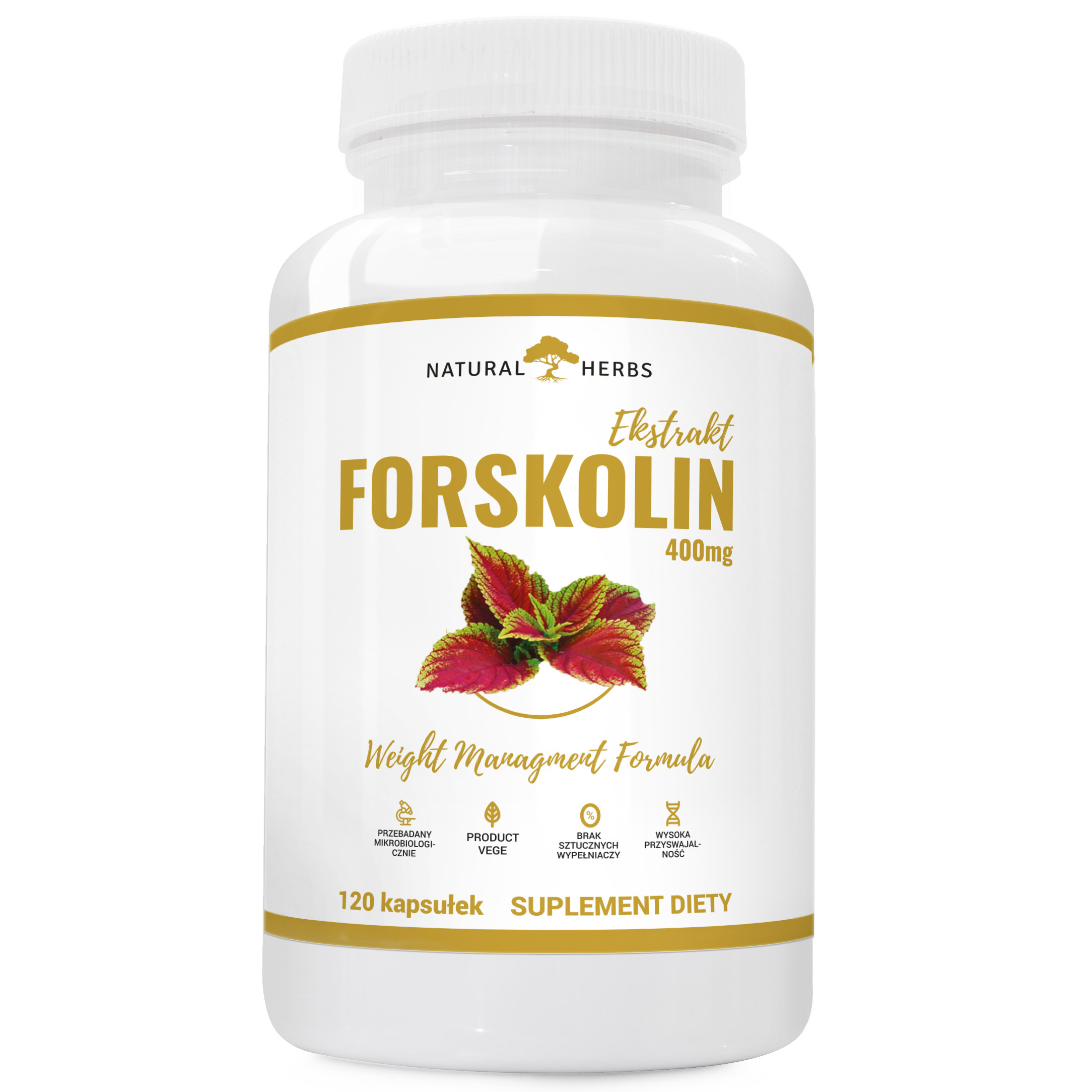 Колеус форсколии AltoPharma Forskolin 400 мг, 120 капсул