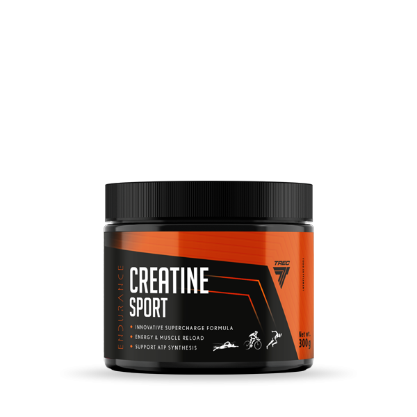 Креатин Trec Creatine Sport, моногидрат, с таурином, мультивитамин, порошок, 300 г