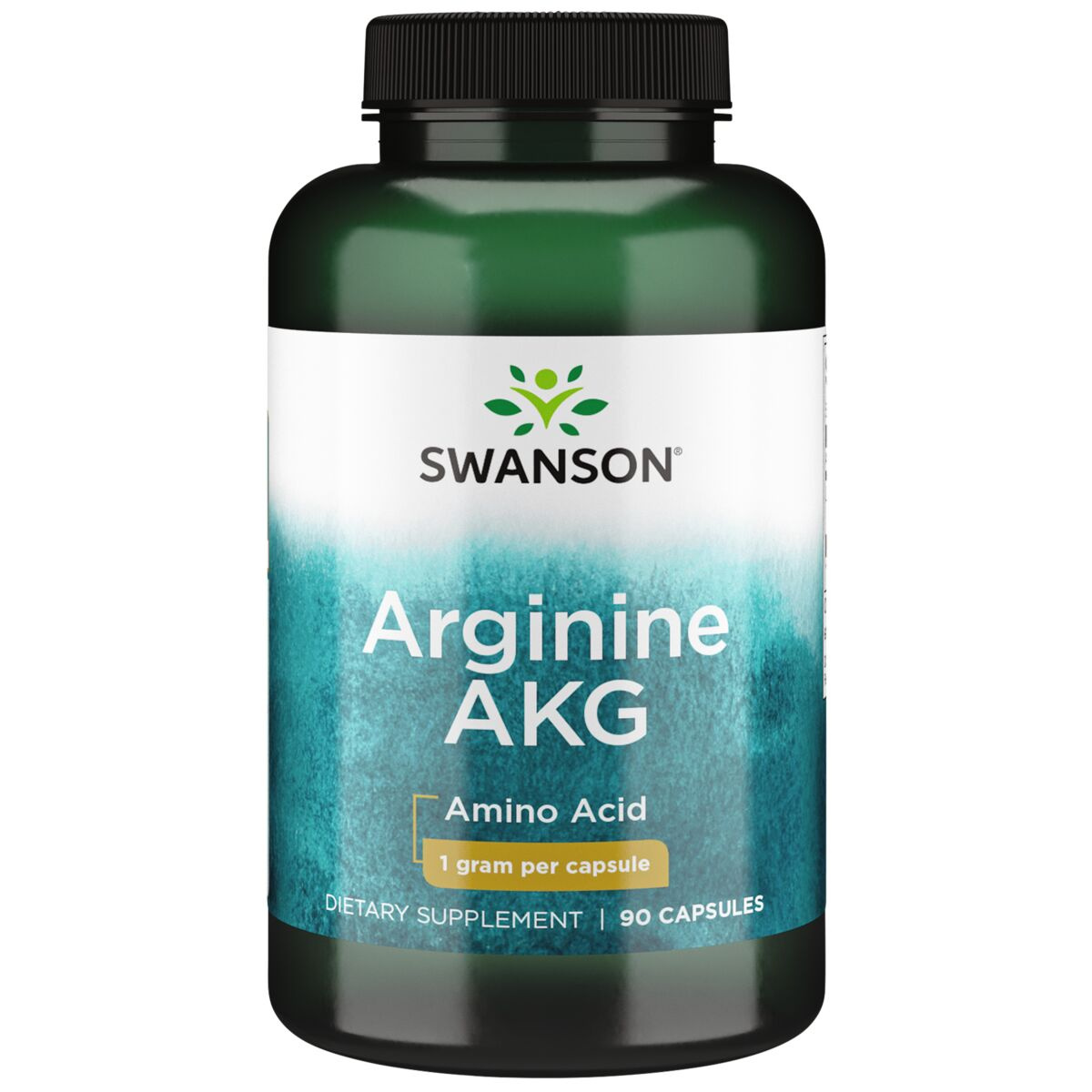 L-аргинин Swanson Arginine AKG, альфа-кетоглутарат, 90 капсул