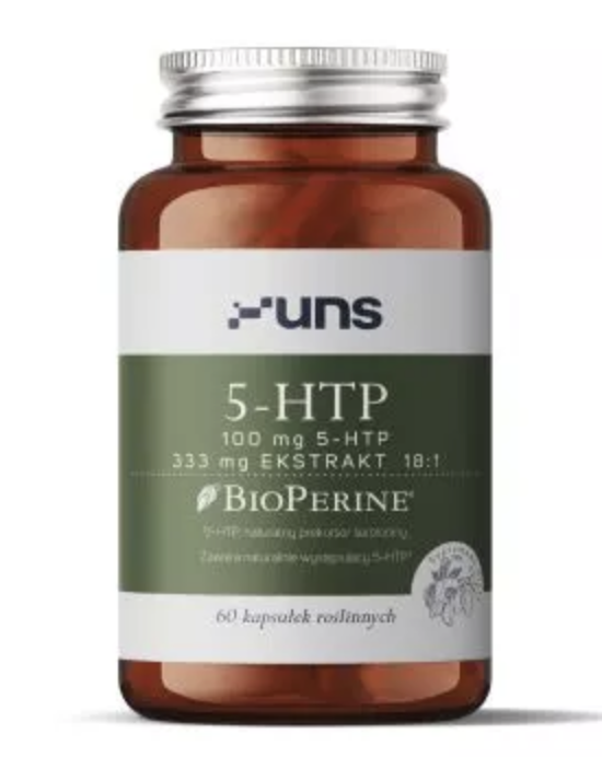 5-HTP UNS + BioPerine 100 мг, 60 капсул